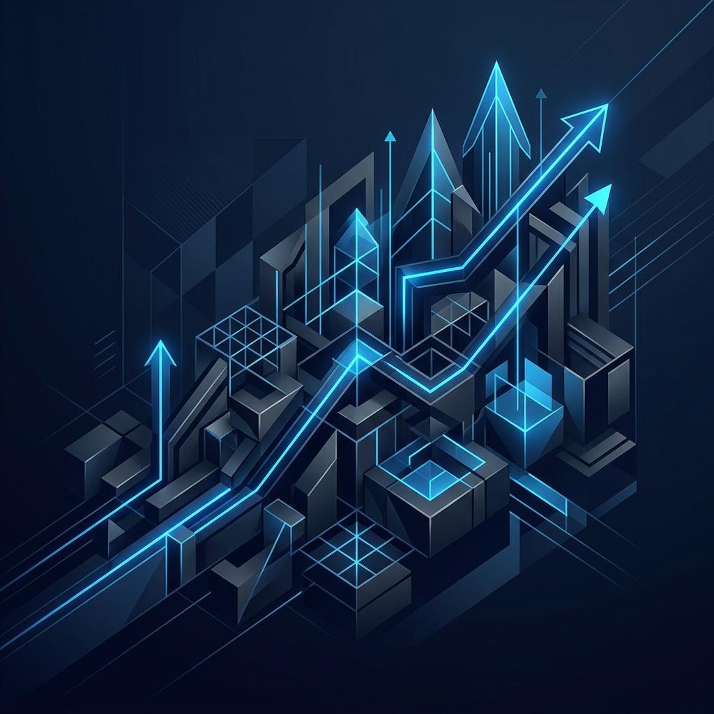 Abstract representation of business development